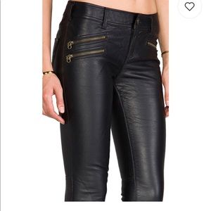 Free People Faux Leather Pants